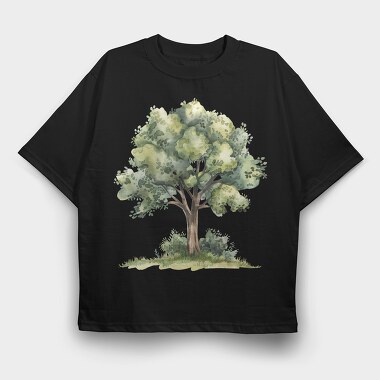 Fairy Forest Tree, Tricou Oversize Barbati (Unisex)