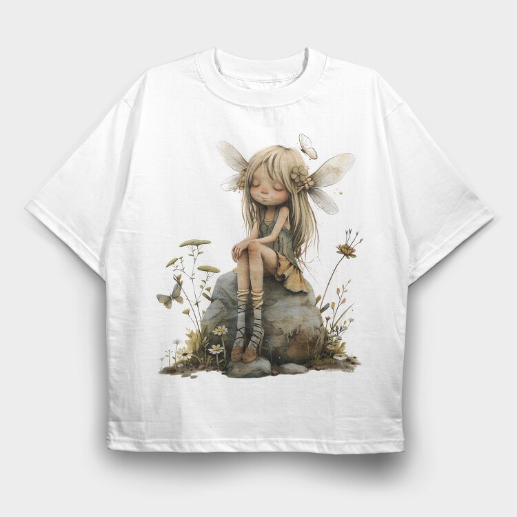 Fairy Garden 90650653, Tricou Oversize Barbati (Unisex)