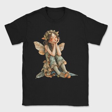 Fairy Garden Feather, Tricou Barbati (Unisex)
