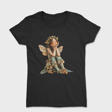 Fairy Garden Feather, Tricou Femei
