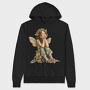 Fairy Garden Feather, Hanorac Oversize Barbati (Unisex)