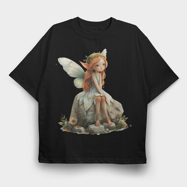 Fairy Garden Gem, Tricou Oversize Barbati (Unisex)