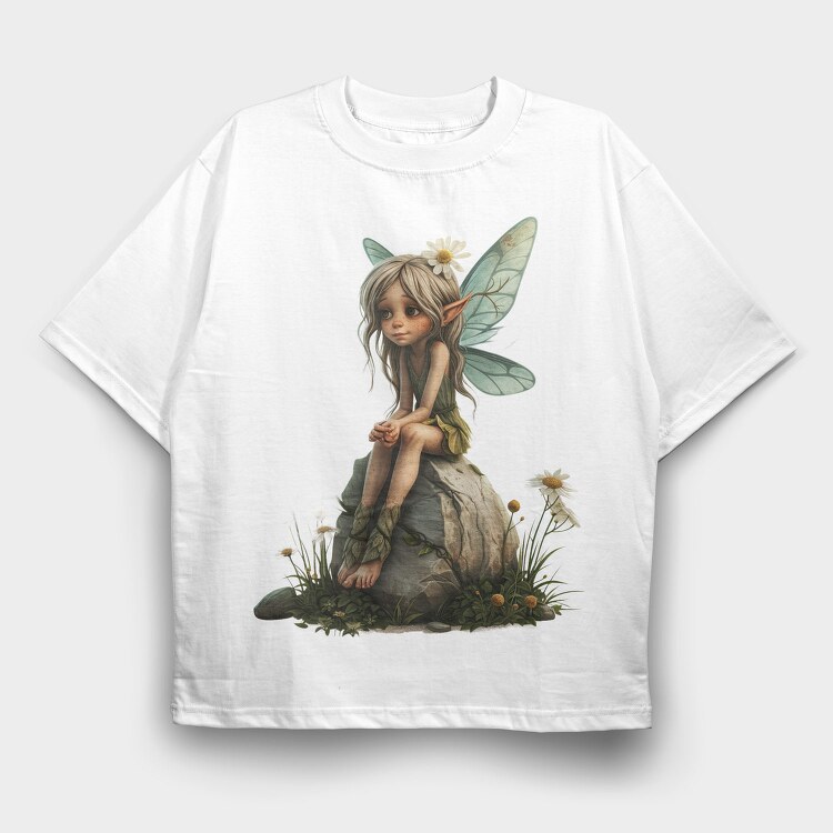 Fairy Garden Queen, Tricou Oversize Barbati (Unisex)
