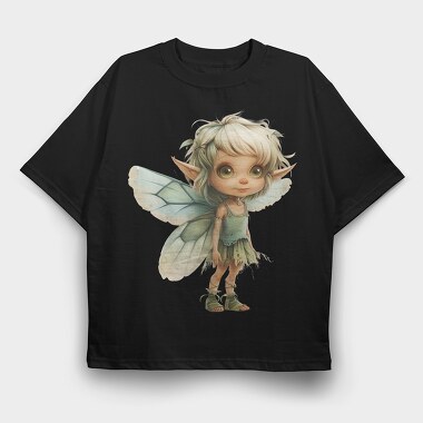 Fairy Garden Spirit, Tricou Oversize Barbati (Unisex)