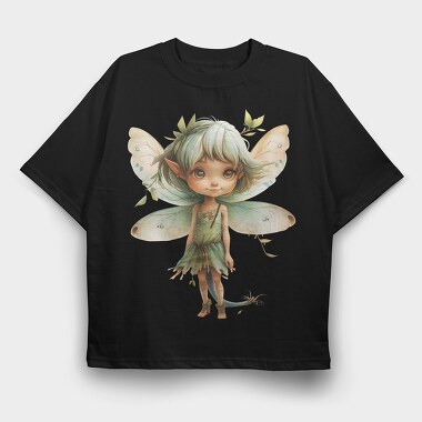 Fairy Garden Tale, Tricou Oversize Barbati (Unisex)