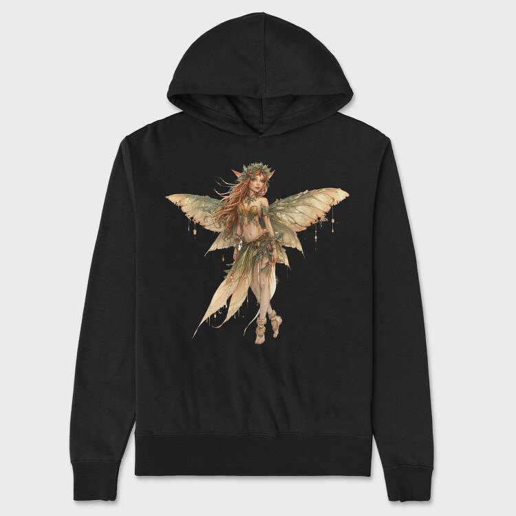 Fairy Holly Garden, Hanorac Oversize Barbati (Unisex)
