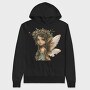 Fairy Holly Wreath, Hanorac Oversize Barbati (Unisex)