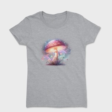 Fairy Mushroom Swirls, Tricou Femei