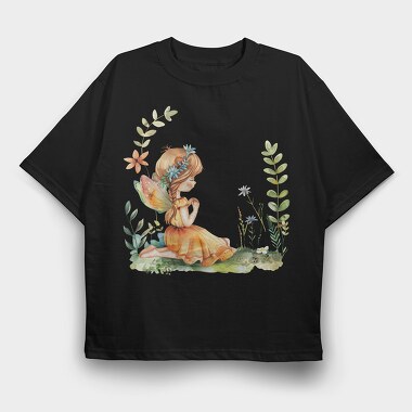 Fairy Nest Sweetness, Tricou Oversize Barbati (Unisex)
