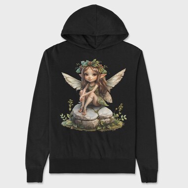 Fairy Ornament Garden, Hanorac Oversize Barbati (Unisex)