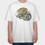 Dirt Bike Rider 1, Tricou Oversize Barbati (Unisex)