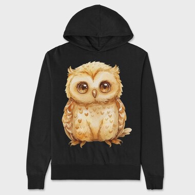 Fairy Owl Friends, Hanorac Oversize Barbati (Unisex)