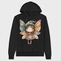 Fairy Patchwork Clipart, Hanorac Oversize Barbati (Unisex)