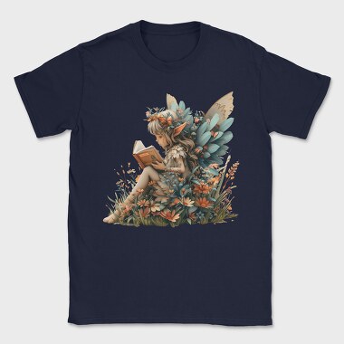 Fairy Reading Garden, Tricou Barbati (Unisex)