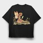 Fairy Reading Light, Tricou Oversize Barbati (Unisex)