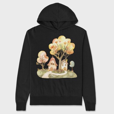 Fairy Tree Friends, Hanorac Oversize Barbati (Unisex)