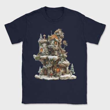 Fairy Treehouse Garden, Tricou Barbati (Unisex)