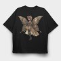 Fairy Wings Mechanica, Tricou Oversize Barbati (Unisex)