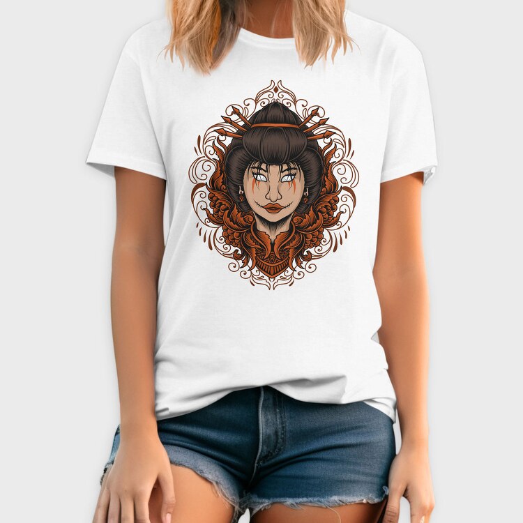 Geisha Arrows, Tricou Barbati (Unisex)