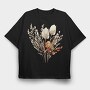 Fall Aquarium Bouquet, Tricou Oversize Barbati (Unisex)