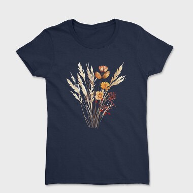 Fall Feather Bouquet, Tricou Femei