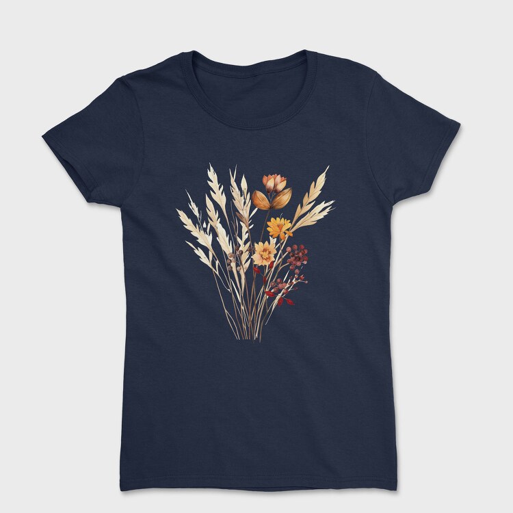 Fall Feather Bouquet, Tricou Femei