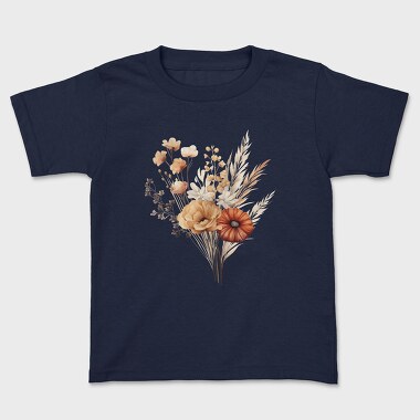 Fall Floral Bouquet, Tricou Copii
