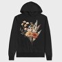 Fall Floral Bouquet, Hanorac Oversize Barbati (Unisex)