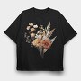 Fall Floral Bouquet, Tricou Oversize Barbati (Unisex)