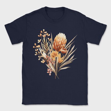 Fall Floral Breeze, Tricou Barbati (Unisex)