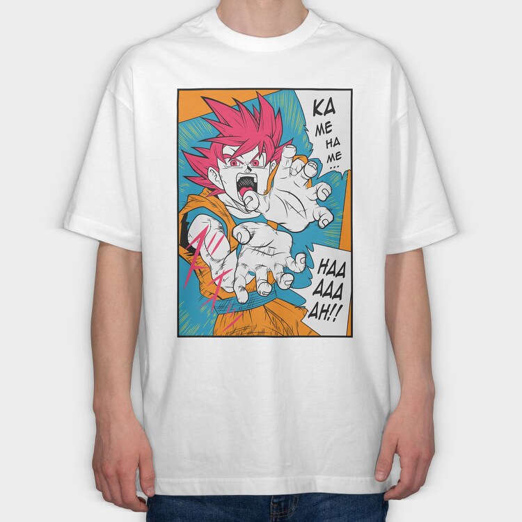 Kameha Me Me, Tricou Oversize Barbati (Unisex)