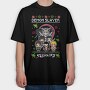 Kemono Friends Winter Wonderland, Tricou Oversize Barbati (Unisex)