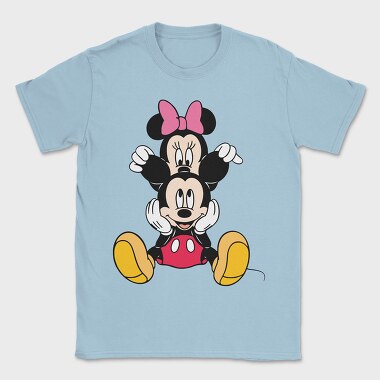 Mickey Mouse Bow Tie, Tricou Barbati (Unisex)