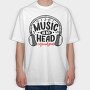 Music In My Head, Tricou Oversize Barbati (Unisex)