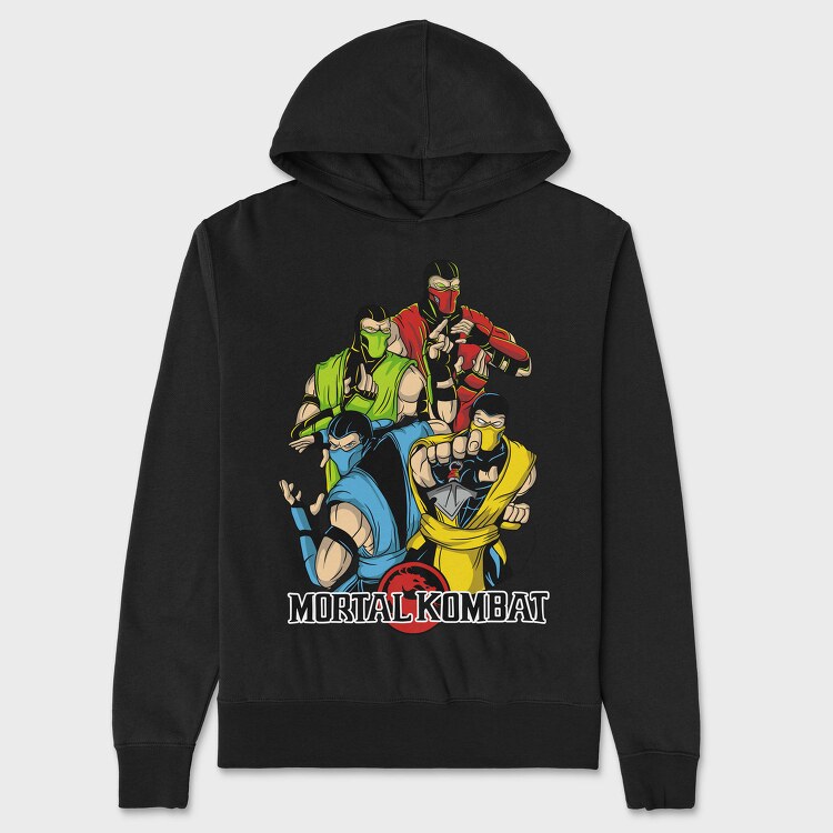 Mortal Kombat Warriors, Hanorac Oversize Barbati (Unisex)
