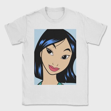 Mulan Smile, Tricou Barbati (Unisex)