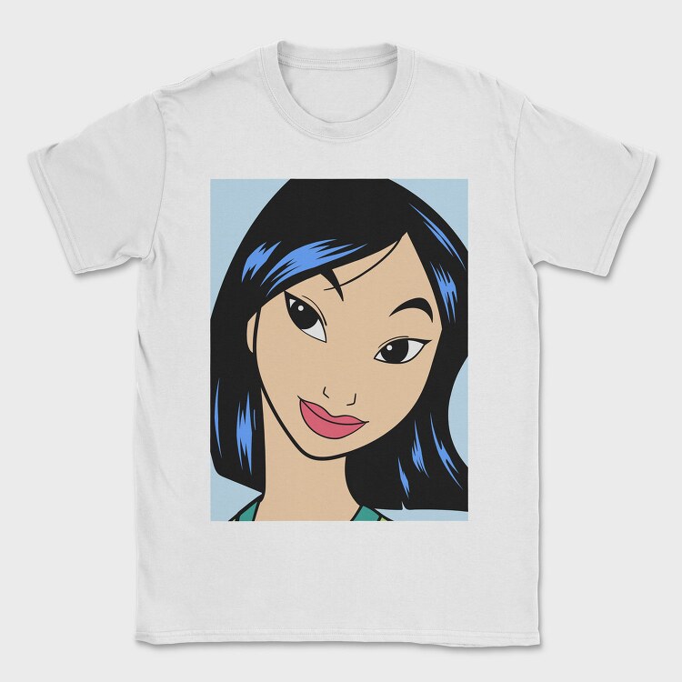 Mulan Smile, Tricou Barbati (Unisex)