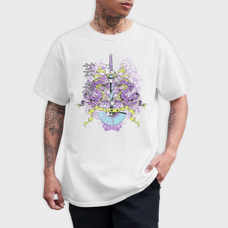 Purple Dragon Sword, Tricou Barbati (Unisex)
