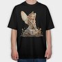 Fairy Fantasy Garden, Tricou Oversize Barbati (Unisex)