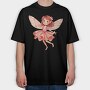 Fairy Woodland Fantasy, Tricou Oversize Barbati (Unisex)