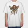 Fairy Holly Christmas, Tricou Oversize Barbati (Unisex)