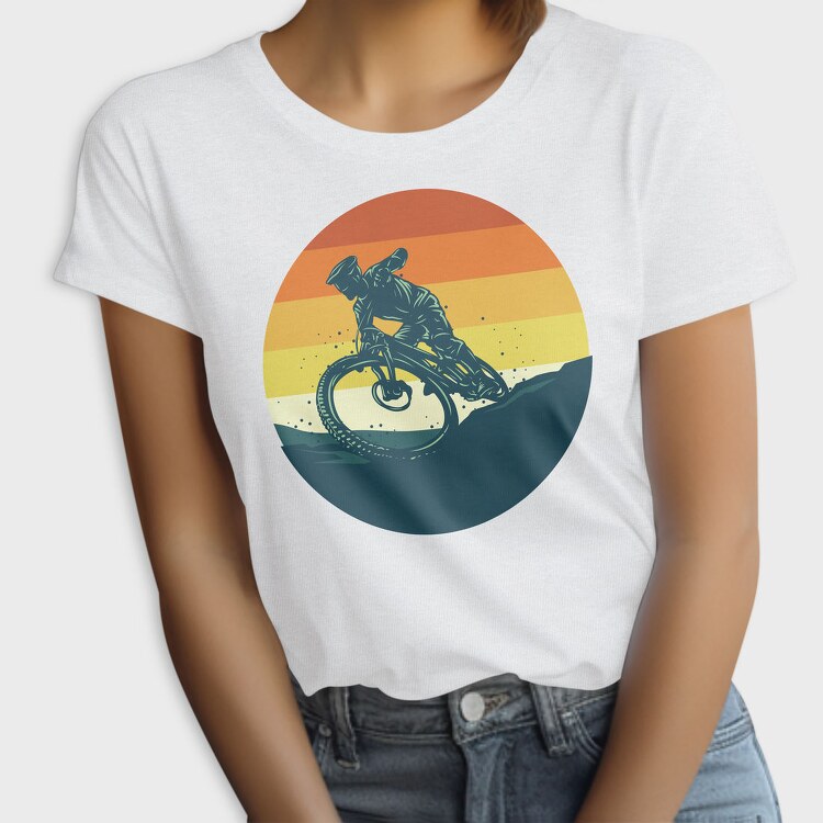 Dirt Bike Sunset, Tricou Femei