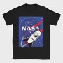 Nasa Rocket Blast, Tricou Barbati (Unisex)