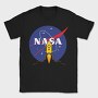 Nasa Rocket Blastoff, Tricou Barbati (Unisex)