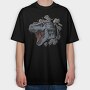 T Rex Roar 1, Tricou Oversize Barbati (Unisex)