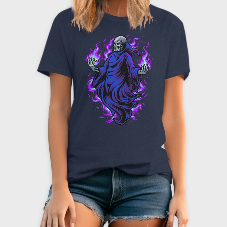 Ghostly Flames, Tricou Barbati (Unisex)