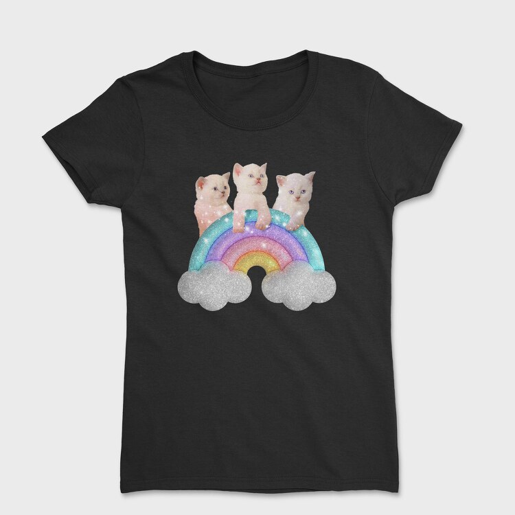Sparkles Cats, Tricou Femei