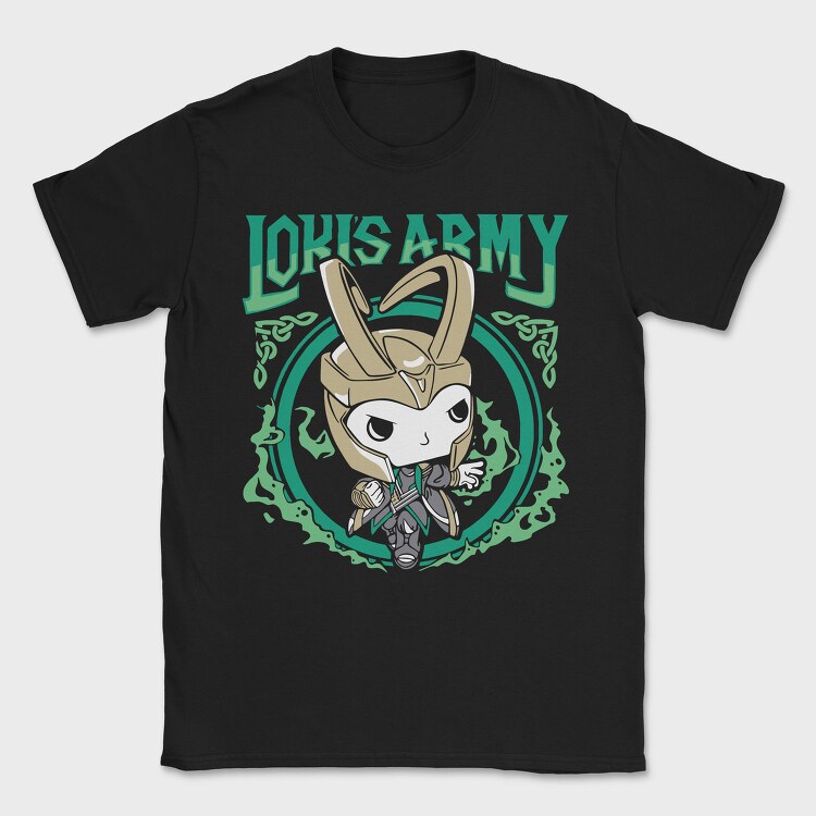 Lokis Army, Tricou Barbati (Unisex)