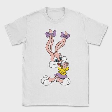 Looney Bunny Bow, Tricou Barbati (Unisex)
