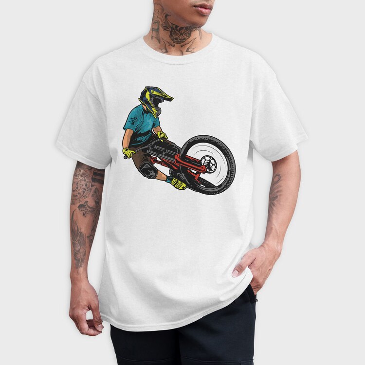 Dirt Jump Rider, Tricou Barbati (Unisex)